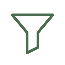 Intake to enrollment pipelines. icon